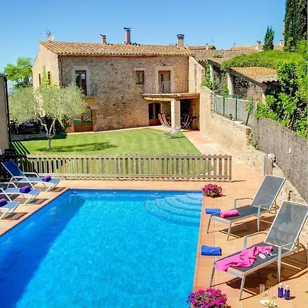 Sleeps 9 Pool Air Con Wifi * Ullastret